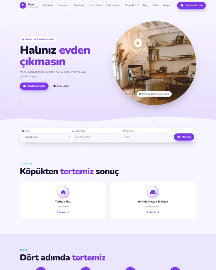 Tema 22 – Köpük tasarım önizlemesi
