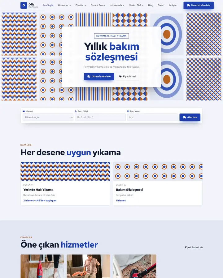 Tema 29 – Desen Kataloğu tasarım önizlemesi